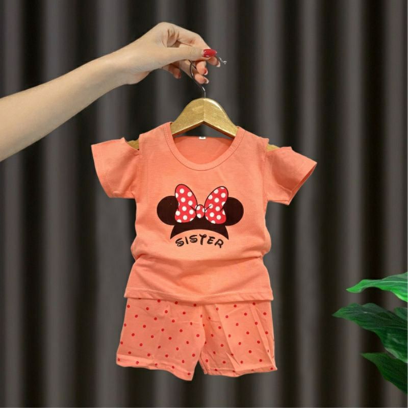 Setelan anak peremuan/ laki-laki / Baju anak perempuan & laki- laki / Baju anak 1-7 tahun-Sister
