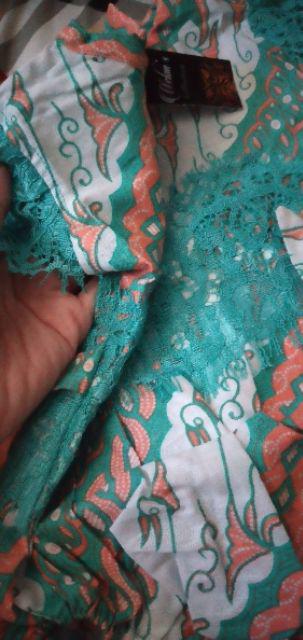 Jumper Bayi Kombinasi Brokat. Bahan Katun Batik Katun Halus