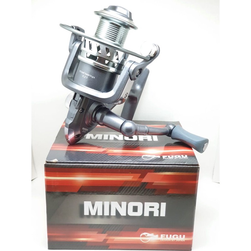 Reel Fugu Minori 10Ball Bearings Tersedia 1000 2000 3000