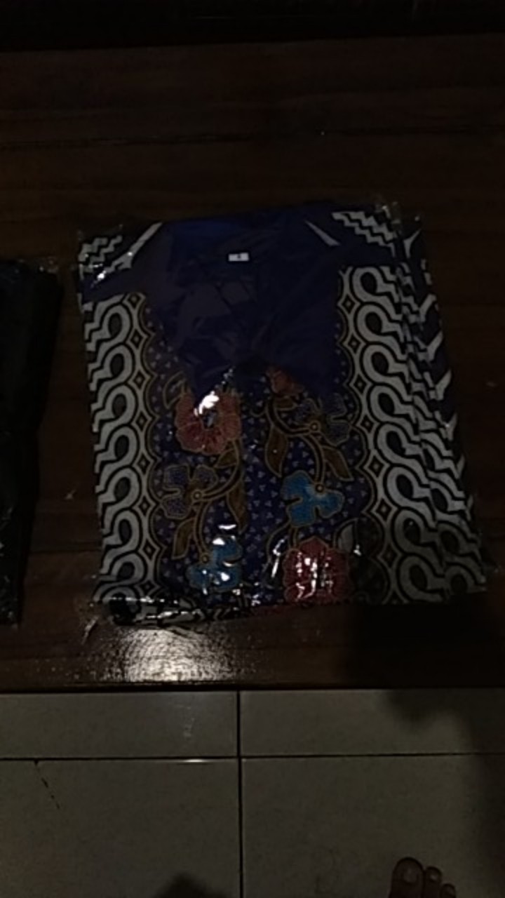 Batik Couple Keluarga Sania Ruffle Ori Ndoro Jowi Dnt Motif Madu Termurah Di