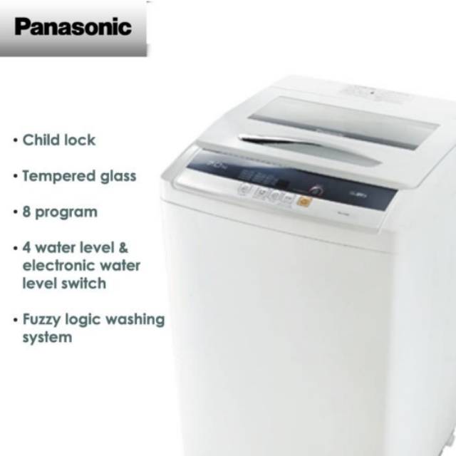 PANASONIC AUTOMATIC mesin cuci 1Tabung 7kg  #cirebonkota#