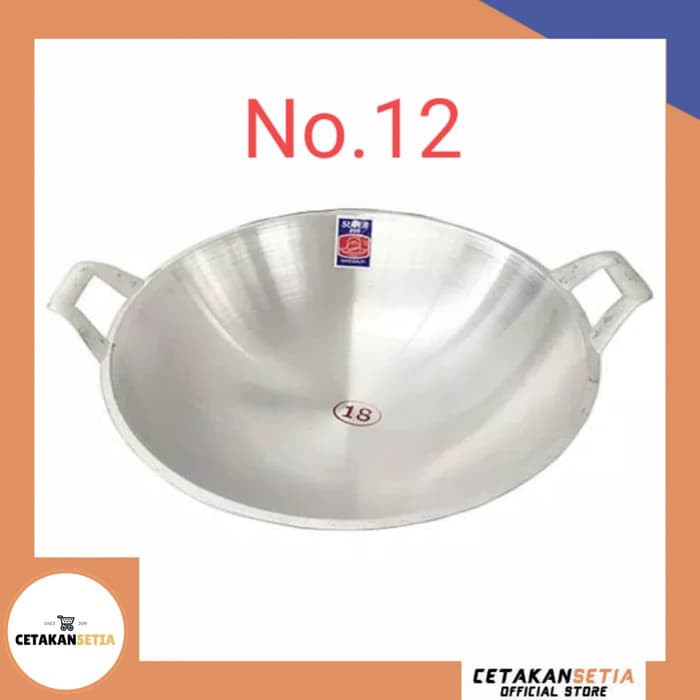 Kuali Super No.12 | Wajan Penggorengan | Wajan Super