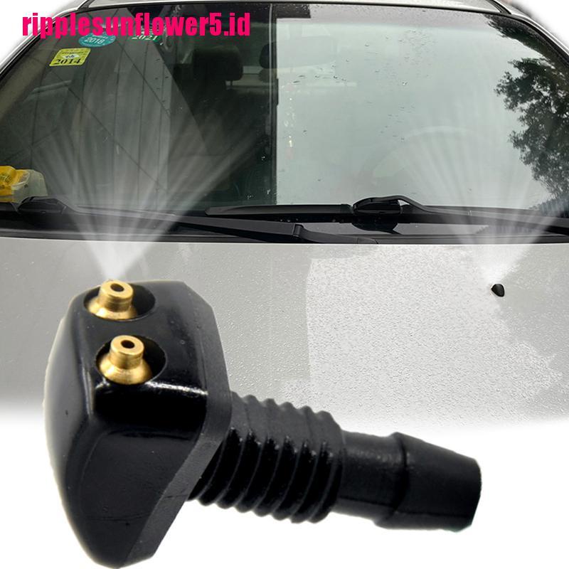 2pcs Nozzle Spray Wiper Kaca Depan Mobil Universal