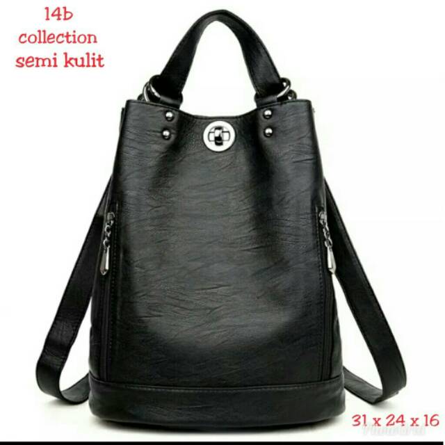 Backpack kunstud tas ransel wanita mewah harga murah