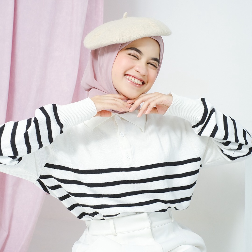 SADIYA INSTANT | New Version Pashmina Bahan Cheruty Babdyoll Oval Menutup Punggung by Yeppushop-Bubblegum