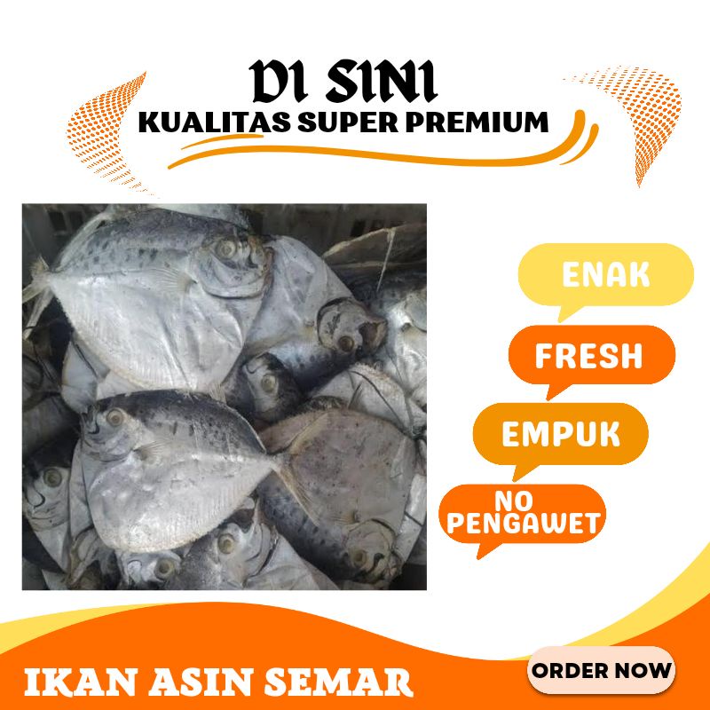 

Ikan Asin Semar 1kg Kualitas Super Premium by Sayuran Srgar Garut