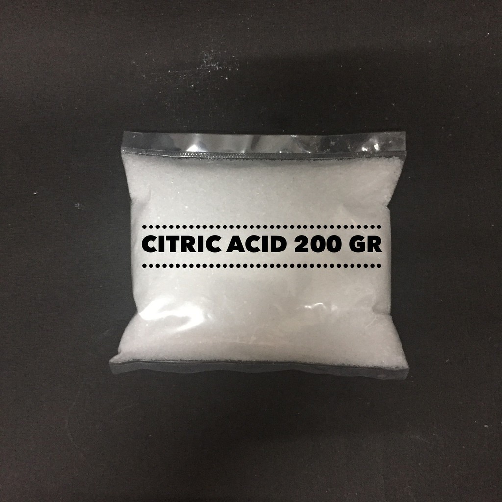 

Citric Acid / Citrun / Asam Sitrun ( 200 gr )