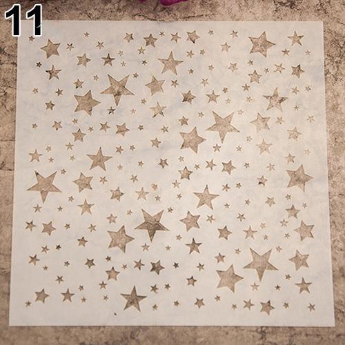 [Jianxin] Bayar di Tempat]Cetakan Lukis DIY untuk Dekorasi Scrapbook/Album/Kue/Kopi