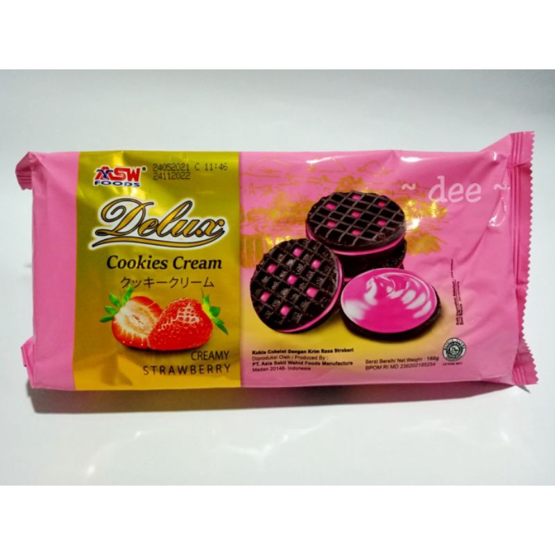 

Delux Cookies Cream Strawberry