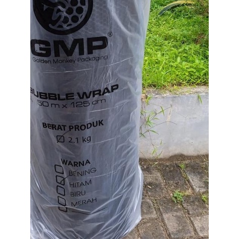 

♥ bubble wrap - Hitam, 2,1kg ➩