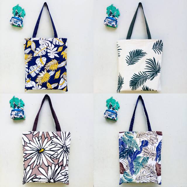 Totebag Kanvas Tebal/ Tas Kanvas / Tote bag Kanvas Tebal