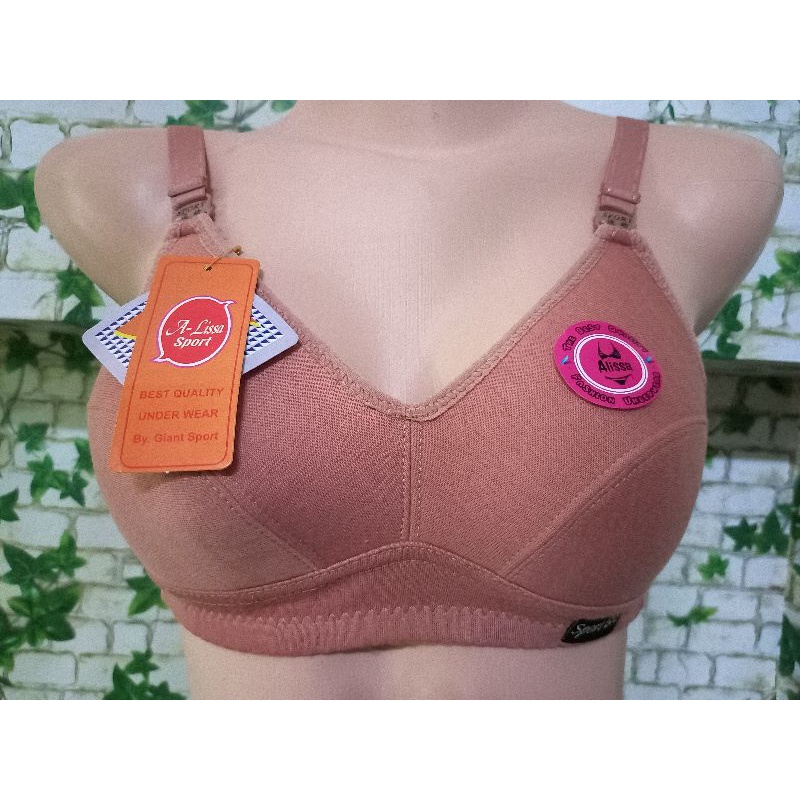 Sport bra (POLOS) dewasa&RemajaABG tanpa kawat&busa termurah-Dewasa(40)
