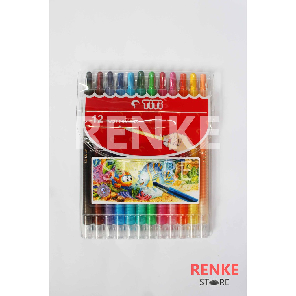 

Crayon Putar Joyko Titi 12 - Twist / Rolling / Screw Crayon Krayon