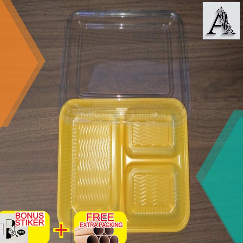

Terlaris TRAY BENTO 3 SEKAT / BOX BENTO / LUNCH BOX BENTO / MIKA BENTO - Kuning