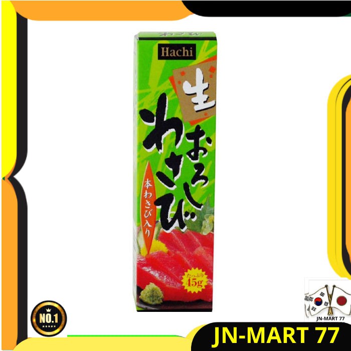 

MAKANAN JEPANG/BUMBU JEPANG HACHI WASABI 45 G TUBE- PASTA CABAI JEPANG