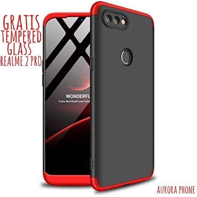 Realme 2 Pro Hard Case Armor Full Cover 360 GKK Original Casing