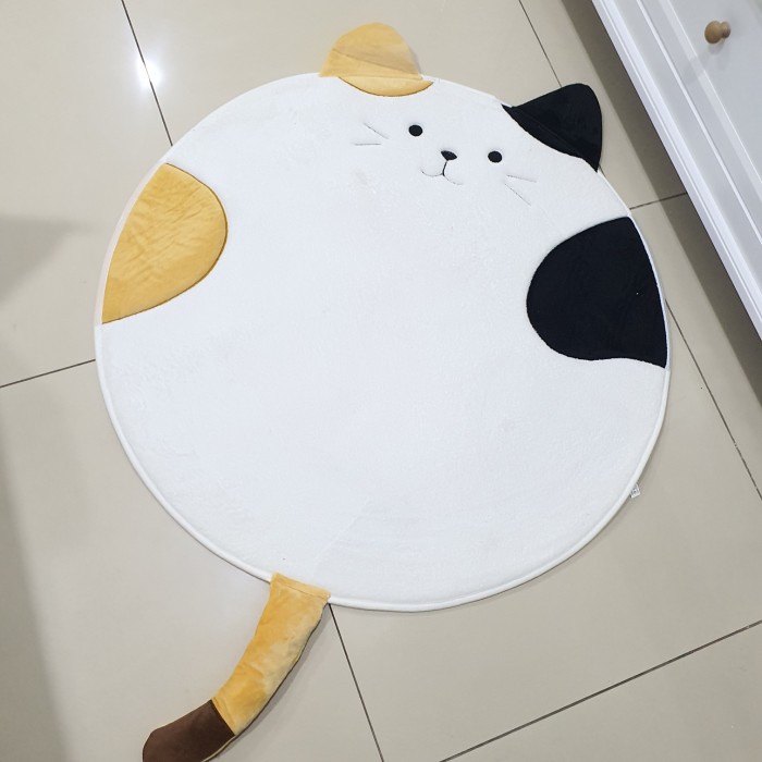 Karpet Bulat / Tikar / Keset PLAYMAT ANAK Anti Slip Licin Import Lucu