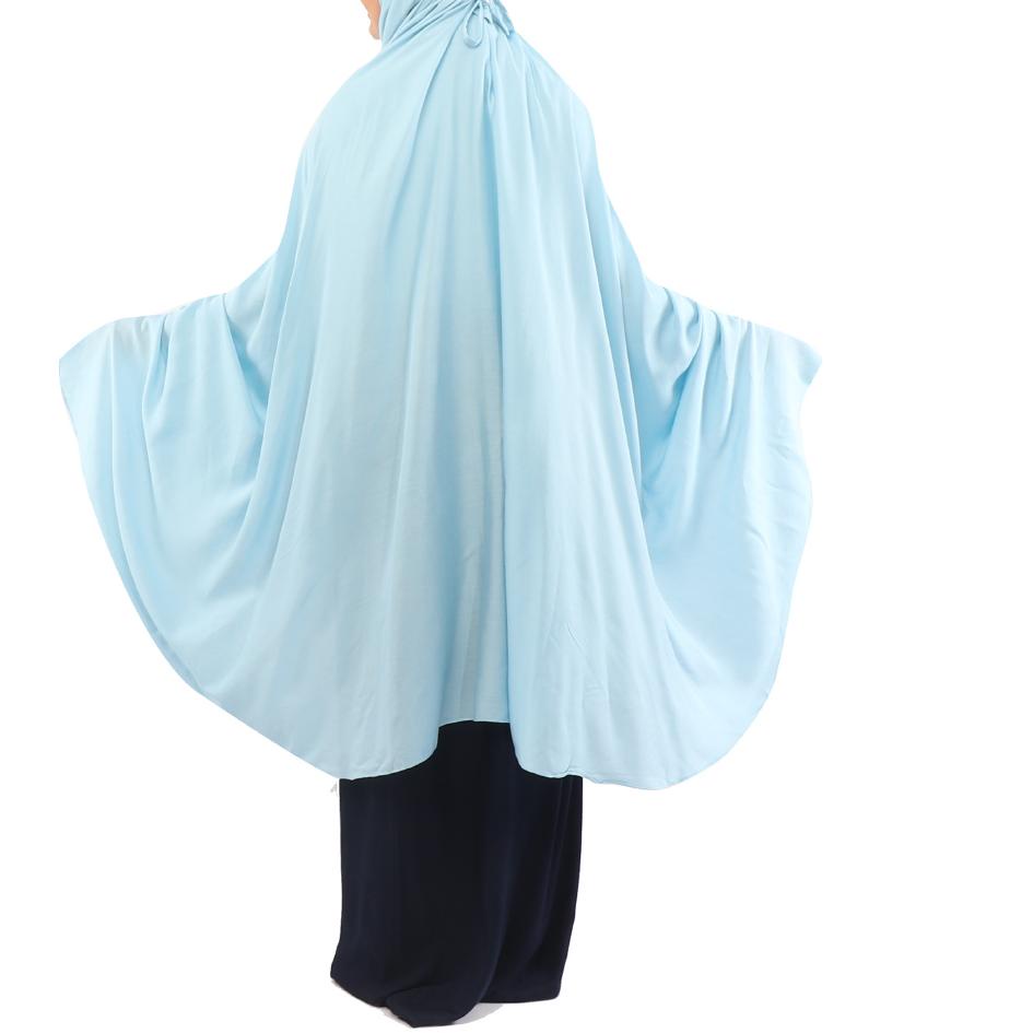 Special 11.11|R-1275||MUKENA TAZBIYA 2IN1 MIX PLAIN SEASORE COOL AQUA ALLSIZE