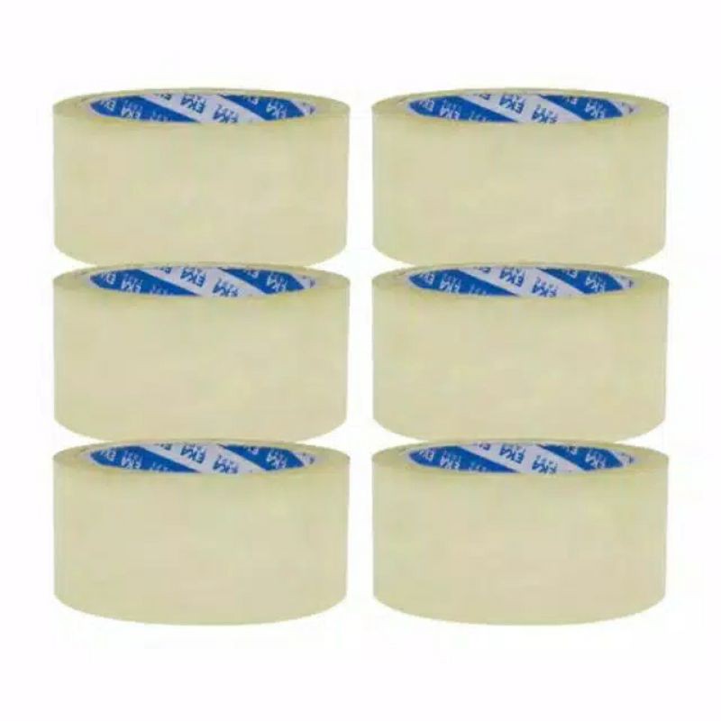 

[PROMO] Lakban Bening / Coklat 100 Yard 45 mm Kualitas Daimaru