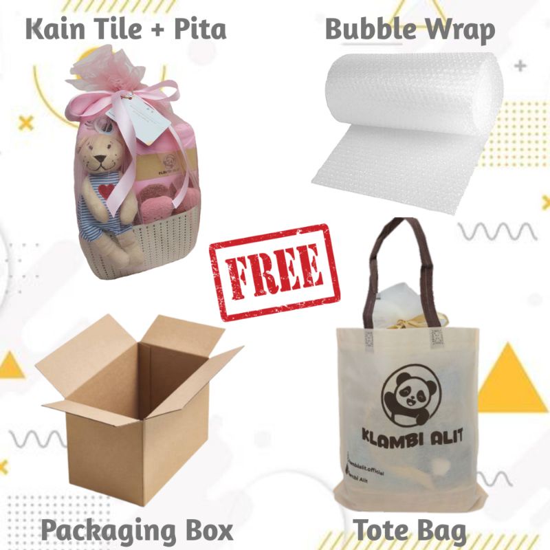 Klambi Alit Hampers Bayi Keranjang / Kado Bayi / Kado Lahiran / Hampers Rotan