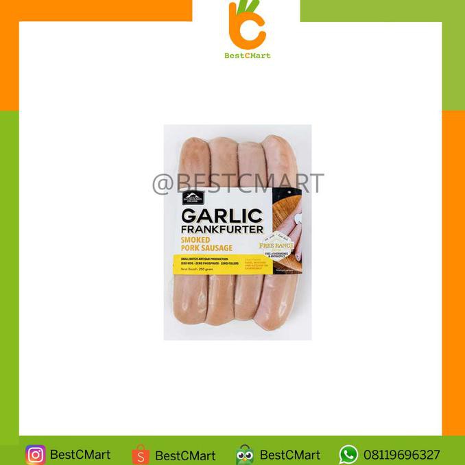 

Bali Highland Organic Frankfurter Garlic Sausage 250G Terlaris