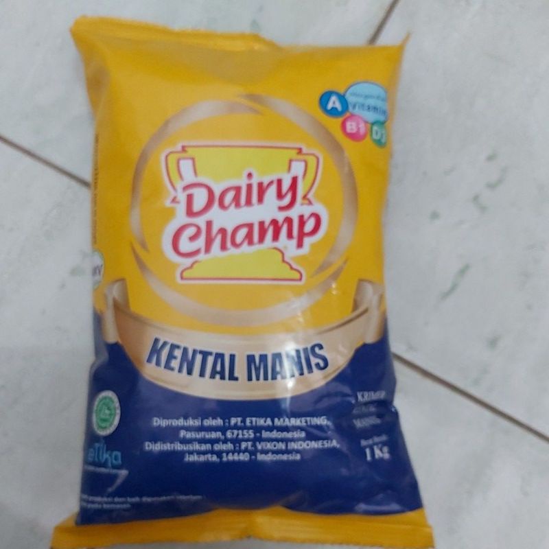 

susu dairy champ 1kg pouch