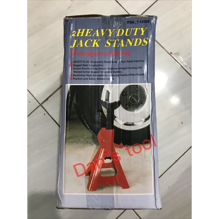 Jack Stand 3 Ton With Pin / Tahanan Dongkrak