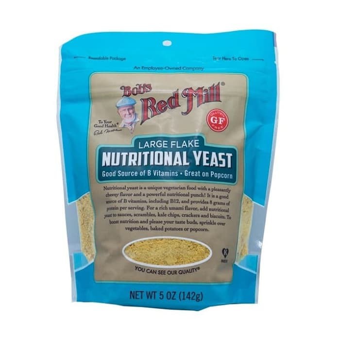 

BOB'S RED MILL NUTRITIONAL YEAST BOBS REDMILL LARGE FLAKE 142GR