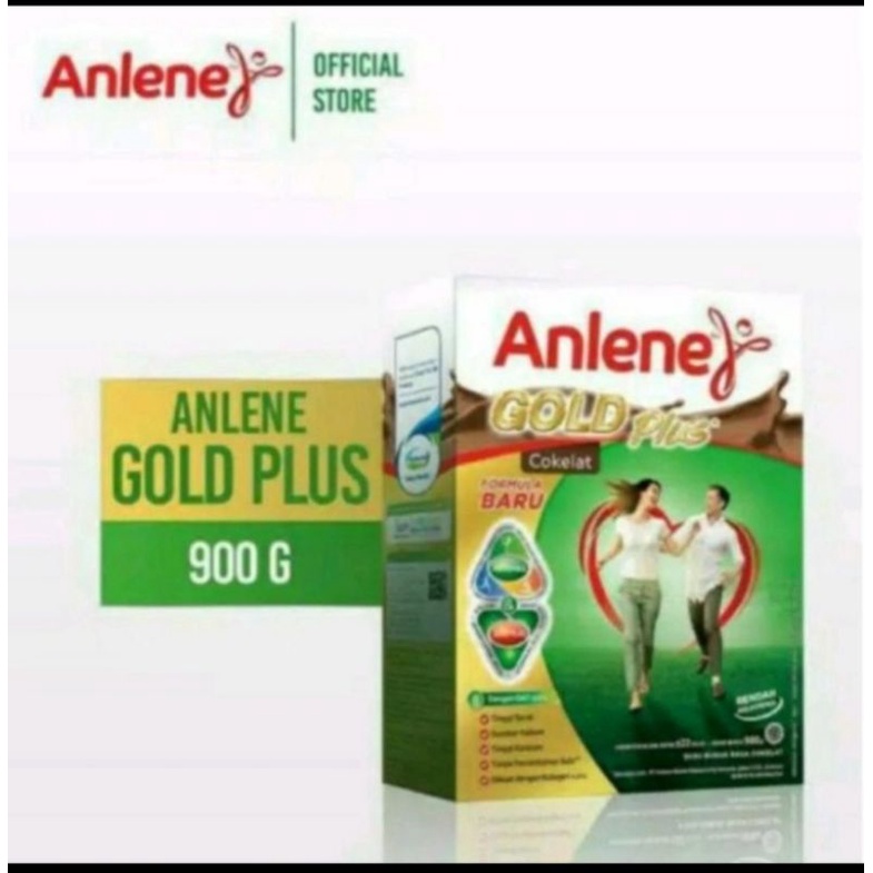 Susu Anlene Gold Plus Coklat 900Gram