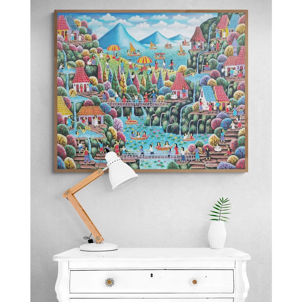 

Lukisan Pemandangan 1 Modern Akrilik Kanvas Acrylic Canvas 100 x 120 Paint Pajangan Hiasan Dinding Wall Decoration Lukisan Minimalis Abstrak Monochrome Nature Oleh-Oleh Khas Bali CORATCORETUDIO Surabaya Jawa Timur