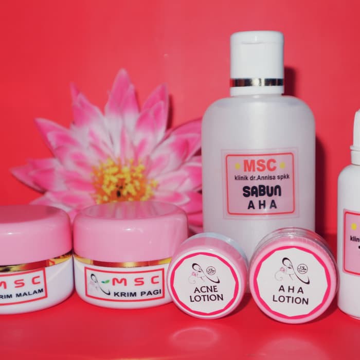 cream MSC SUPER (whitening, acne,flek) from dr.Annisa spKK amazing