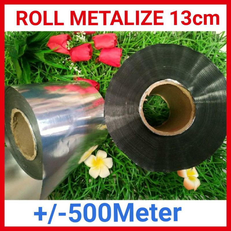 Aluminium Foil Roll Metalize | Plastik Foil Kemasan Makanan