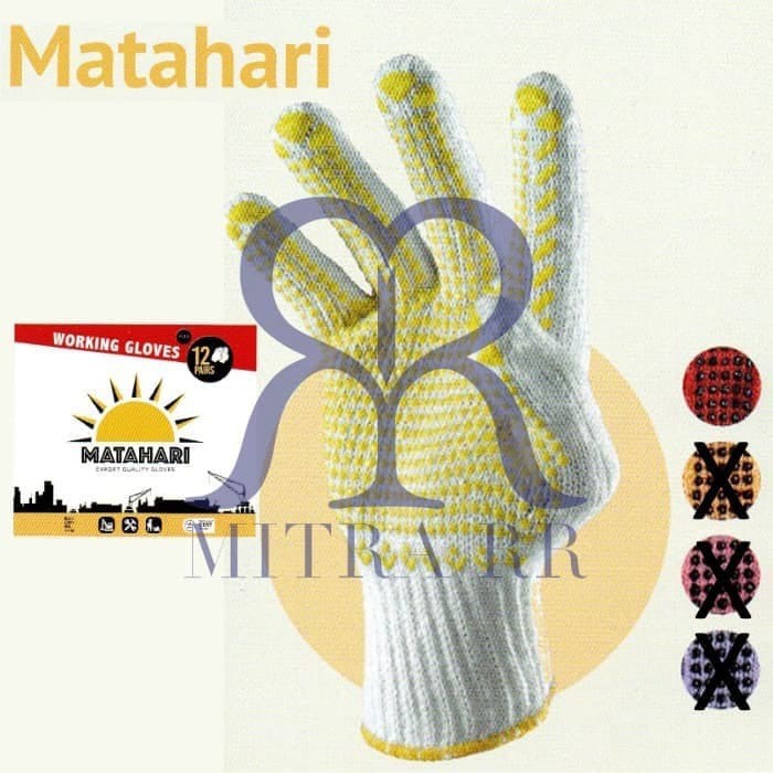 Sarung Tangan Kerja Sarung Tangan Rajut isi 12 pasang (1 Lusin)