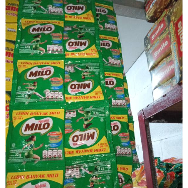 

Millo saset/Milo renceng 1 renteng 10pcs