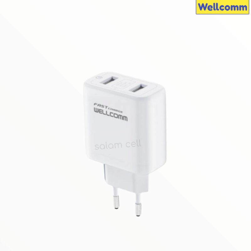 Charger Type-C Dual Fast Charge 36W WELLCOMM Original