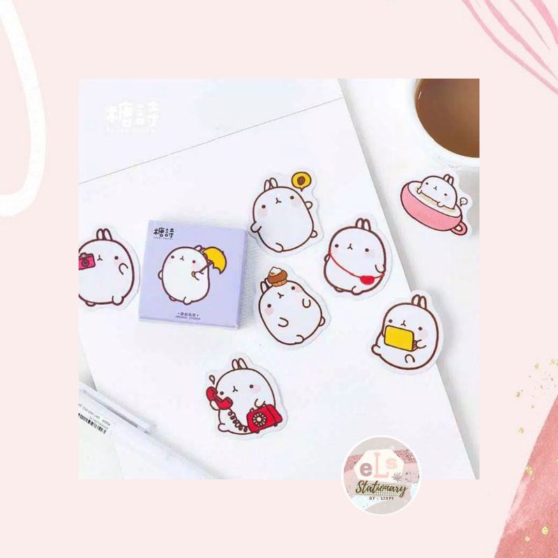 

Sticker DIY Dekorasi Journal Molang [F-000022]