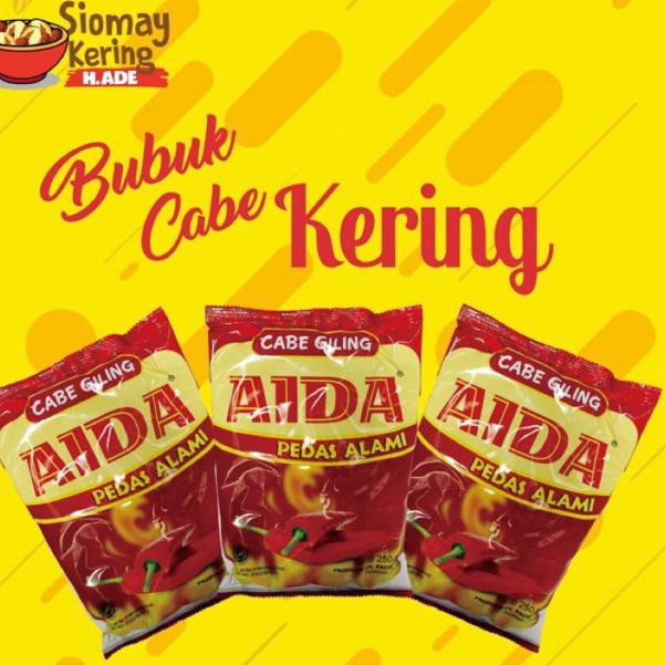 

Spesial Edition Bubuk Cabe Aida 250 Gr æxæ