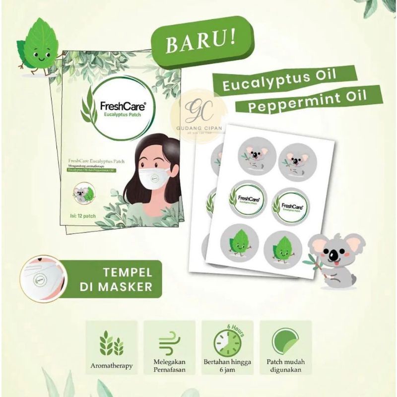 Freshcare eucalyptus patch