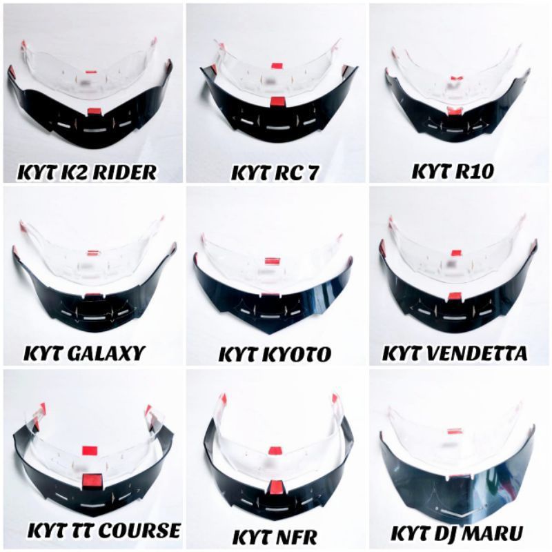 Spoiler kyt rc-7/kyt rc seven /spoiler kyt r10/spoiler kyt k2r