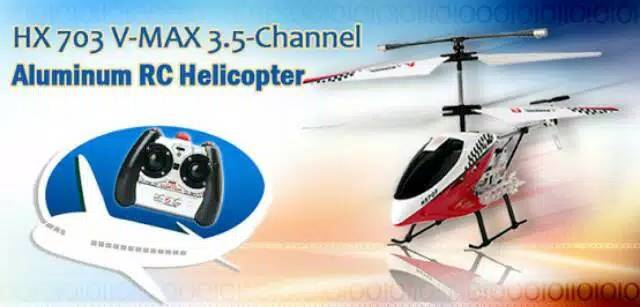 Helicopter 3,5CH HX 703 Mainan Helicopter 3,5CH gyroscope Mainan Anak Helicopter