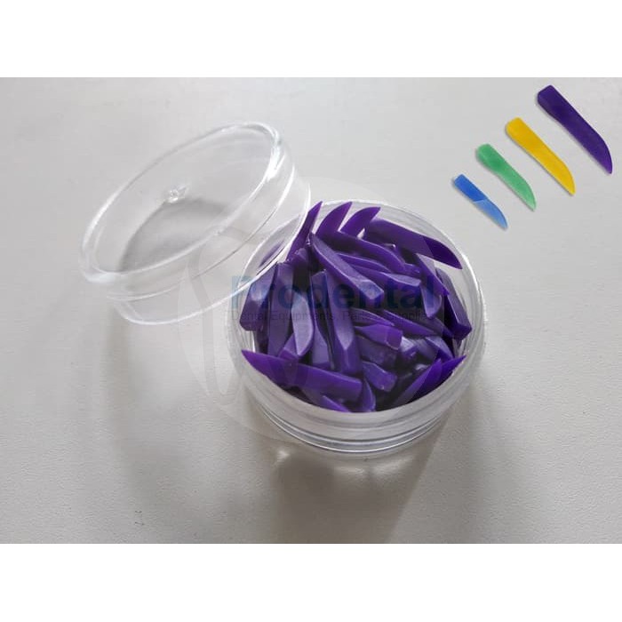 Dental Wedges (Purple).