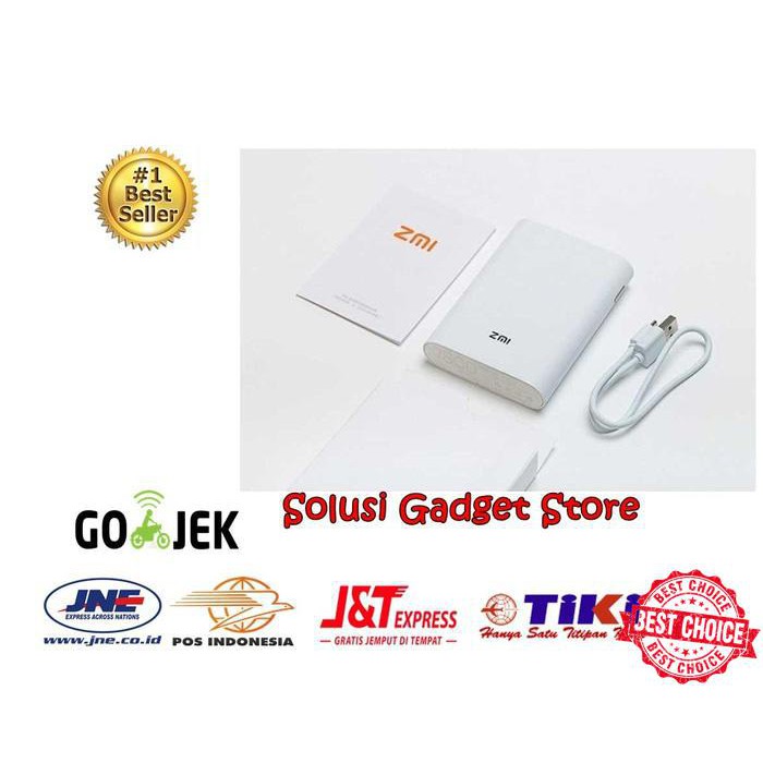 PROMO HARGA MURAH Xiaomi Modem Mifi ZMI MF855 4G LTE Powerbank 7800mAh