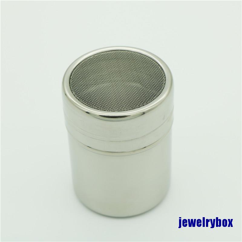 (Jewelrybox) Shaker / Ayakan Tepung / Coklat / Gula Icing / Kopi Bahan Stainless Steel