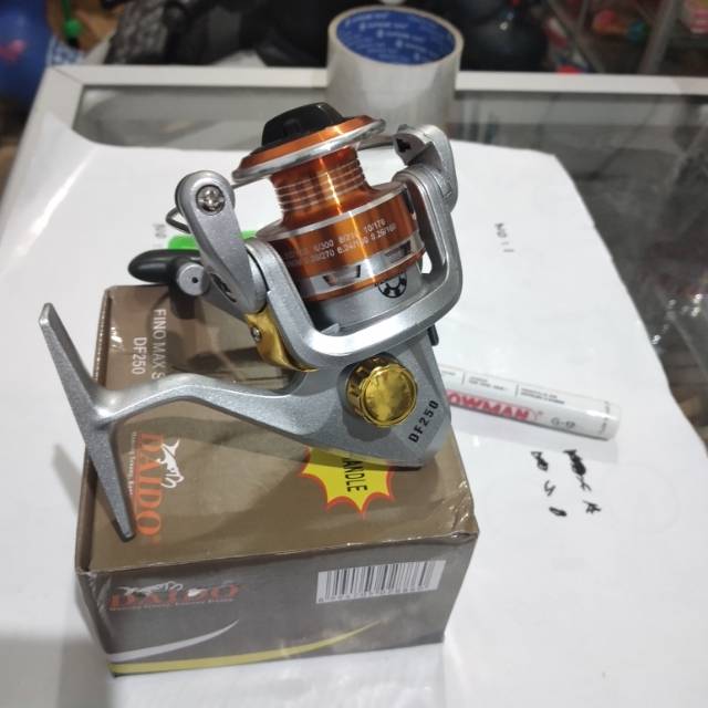 Reel daido fino max spin reel obama spool besi dan reel oregon spool besi