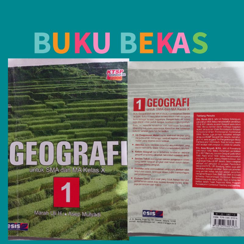 Buku paket GEOGRAFI untuk sma/ma kelas X KTSP 2006