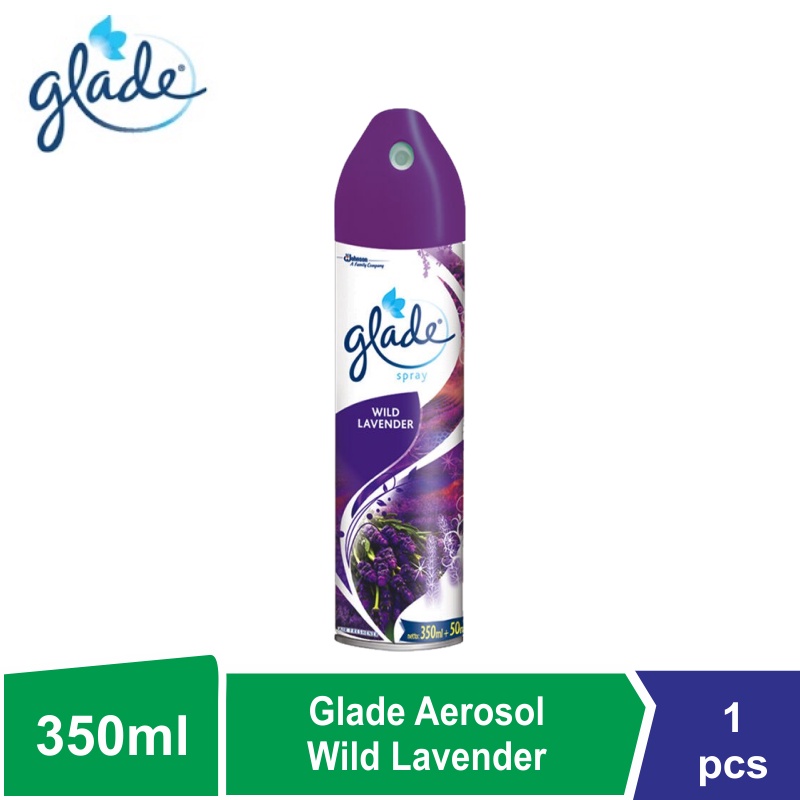 Glade Aerosol Pengharum Ruangan 350ml + 50ml