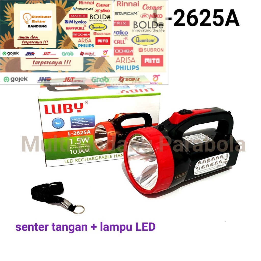 LAMPU SENTER LUBY 2625A 1,5 WATT