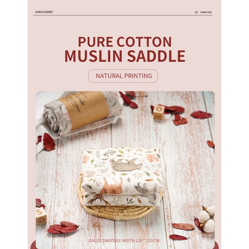 Muslin swaddle premium design limited edition