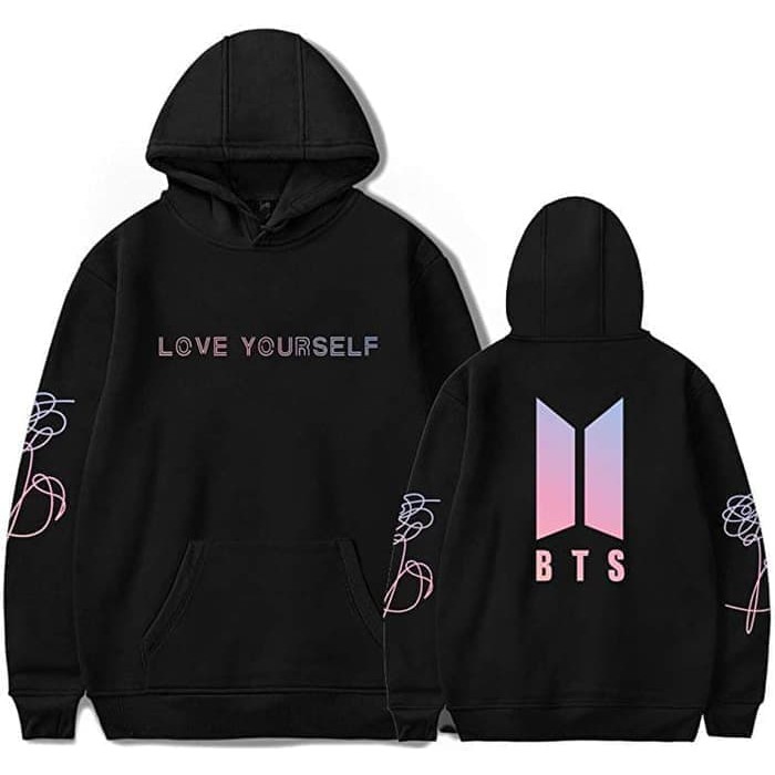 TURUN HARGA! K-POP STYLE HOODIE SWEATER DYNAMITE BTS KPOP M-L LIMITEED EDITION - SWEATER YOURSELF