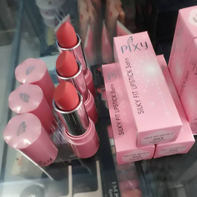 Pixy Silky Fit Lipstik Satin